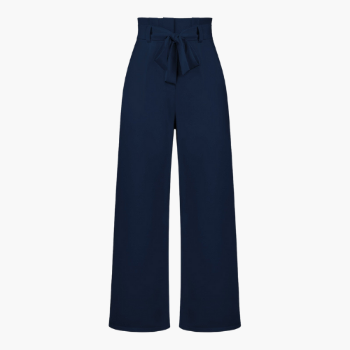 Chloé™ | Pantalons Taille Haute Paperbag