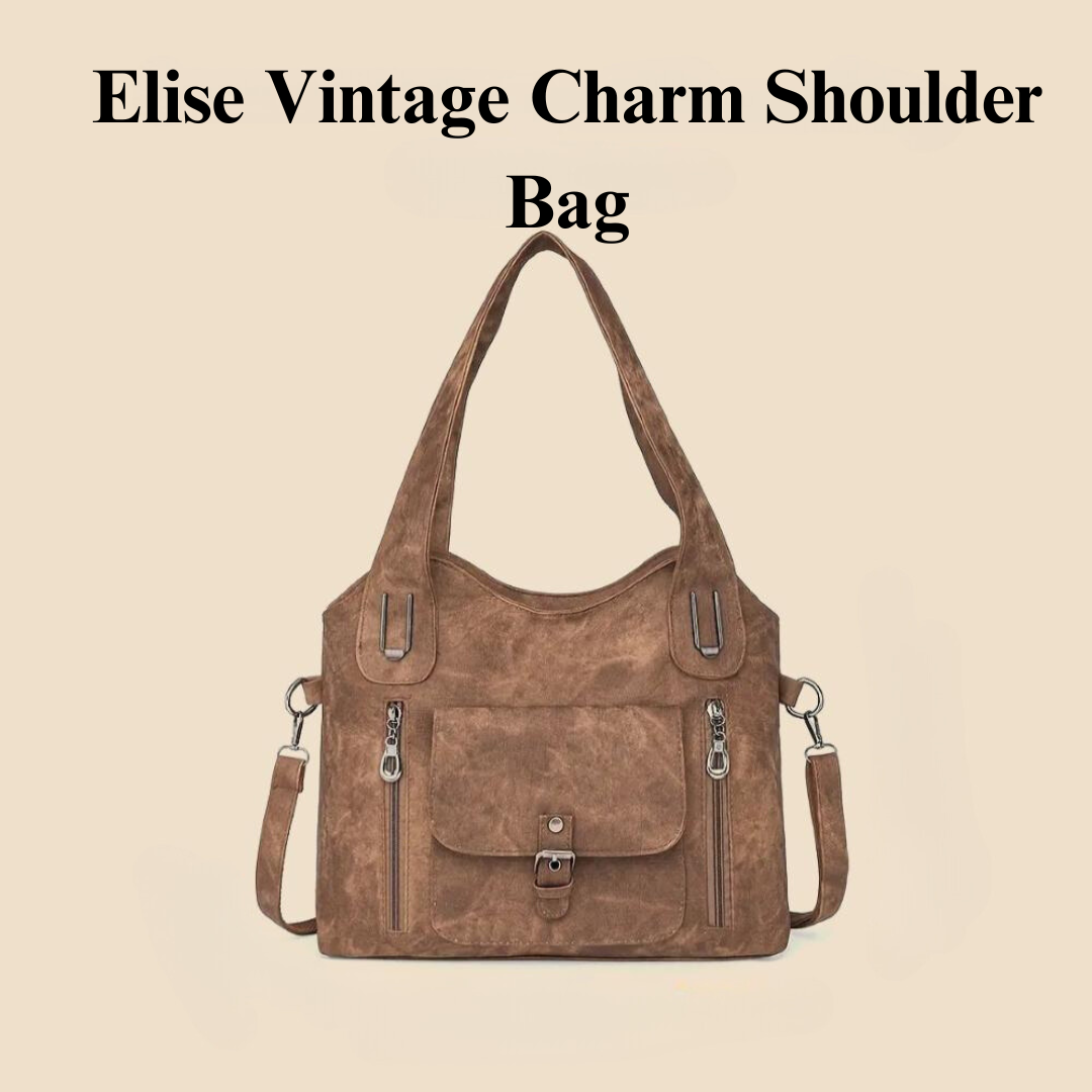 AGNÈS | Sac épaule vintage doux
