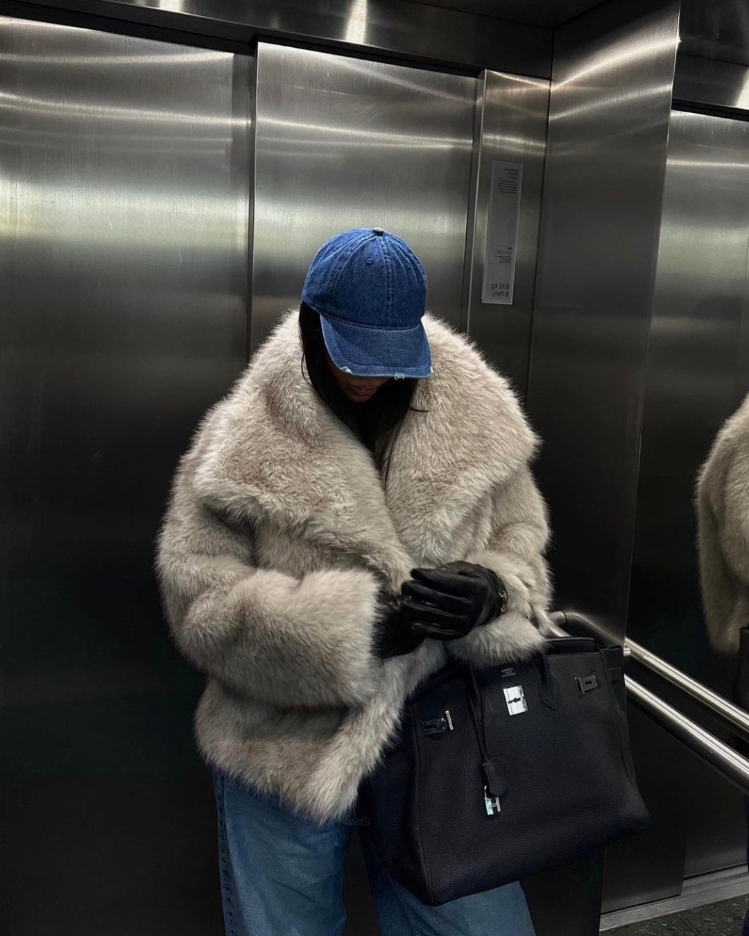 Chloé™ | Manteau Vegan Faux Fur