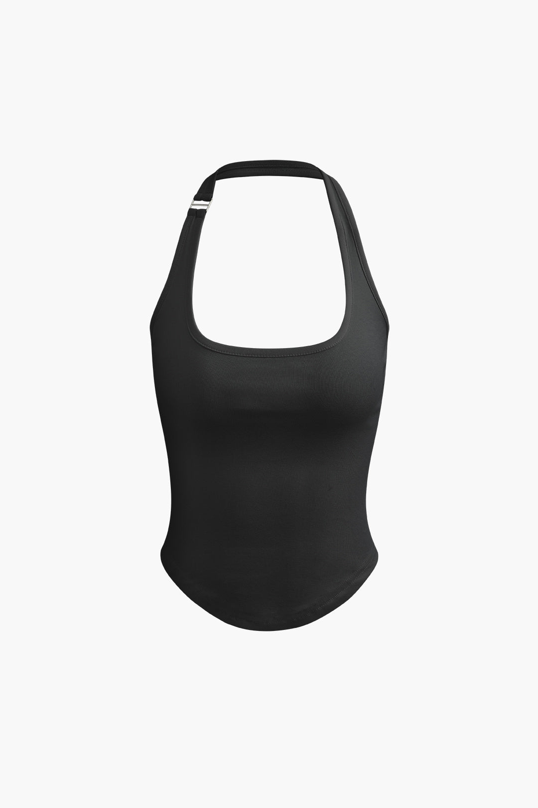 Chloé™ | Top Halter À Col Carré