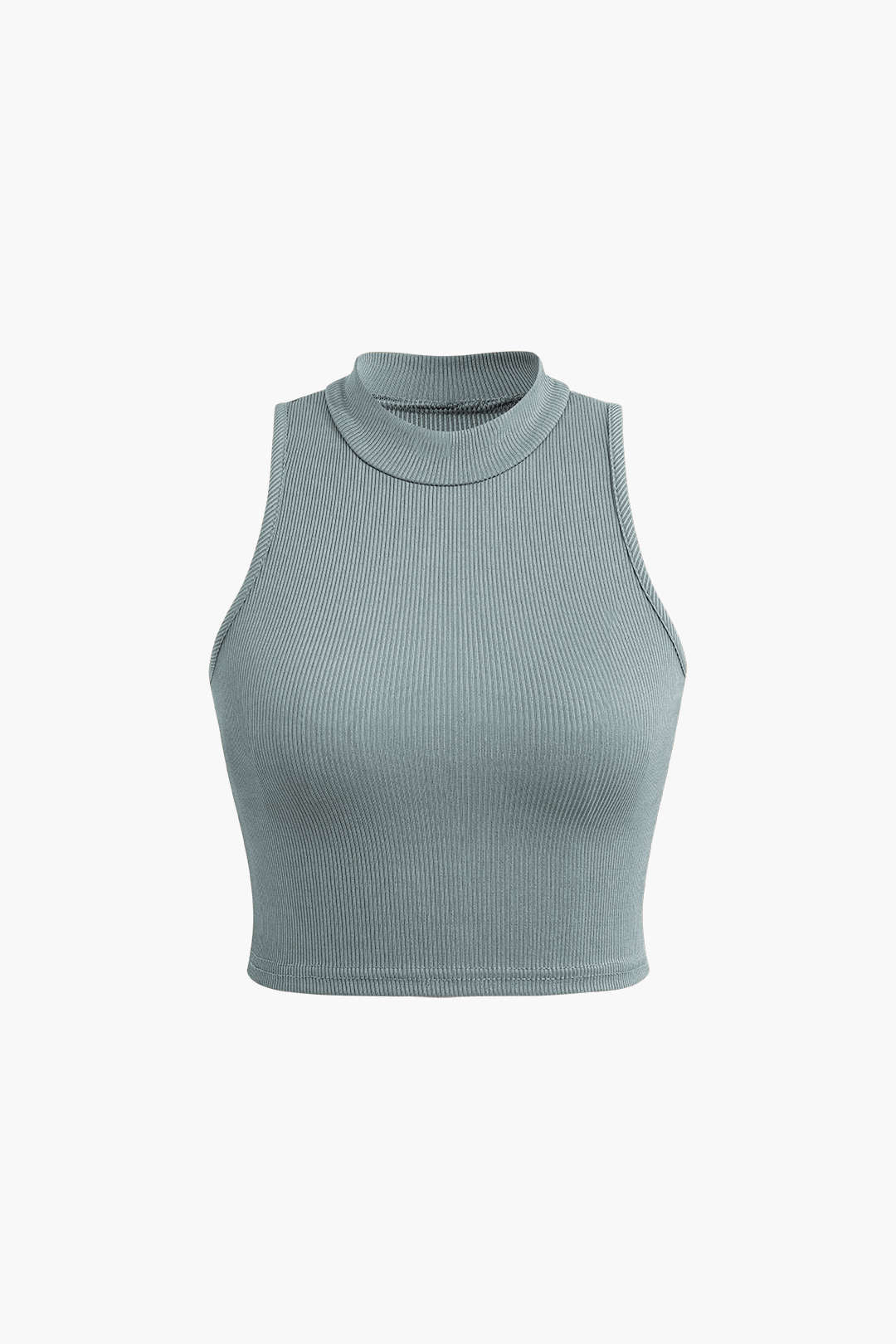 Chloé™ | Haut Cropped Col Montant