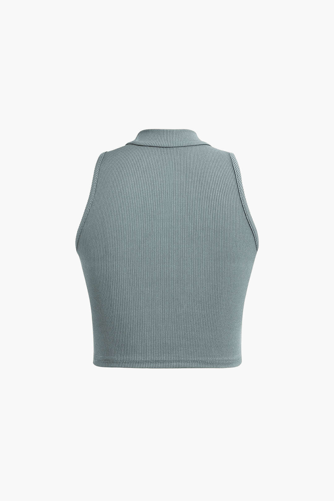 Chloé™ | Haut Cropped Col Montant