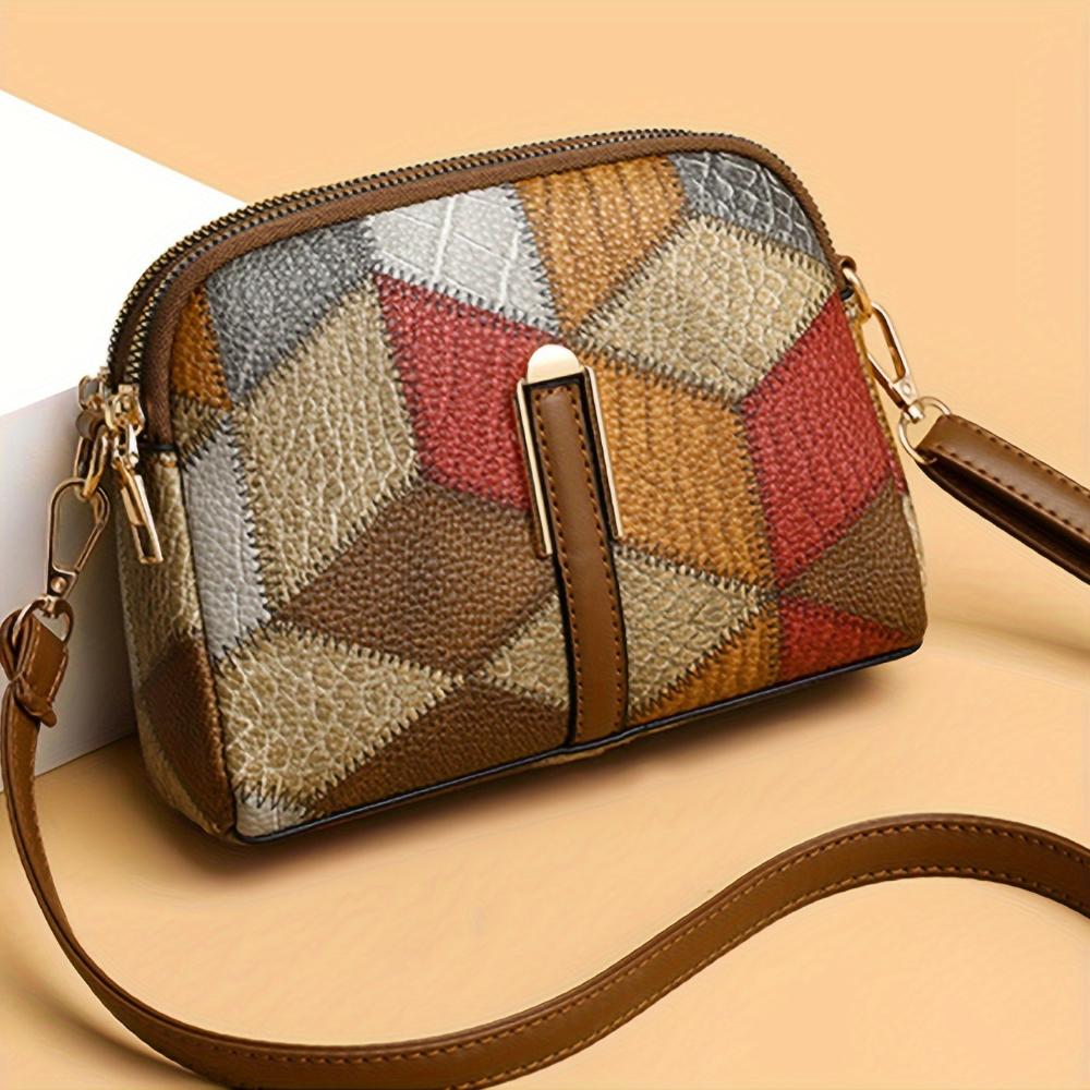 YASMINE | Mini Sac Patchwork