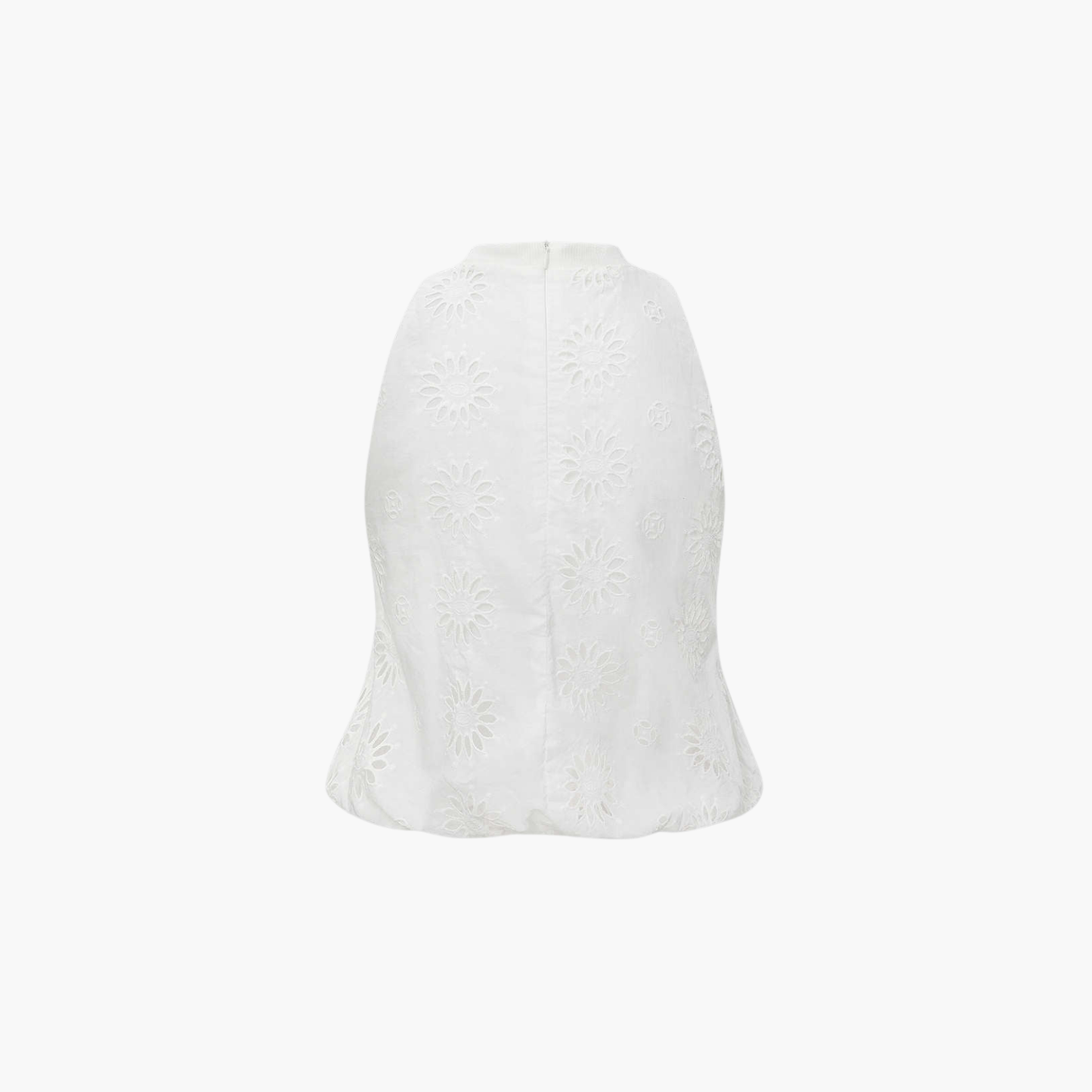 Chloé™ | Haut Halter En Fleurs Crochetées