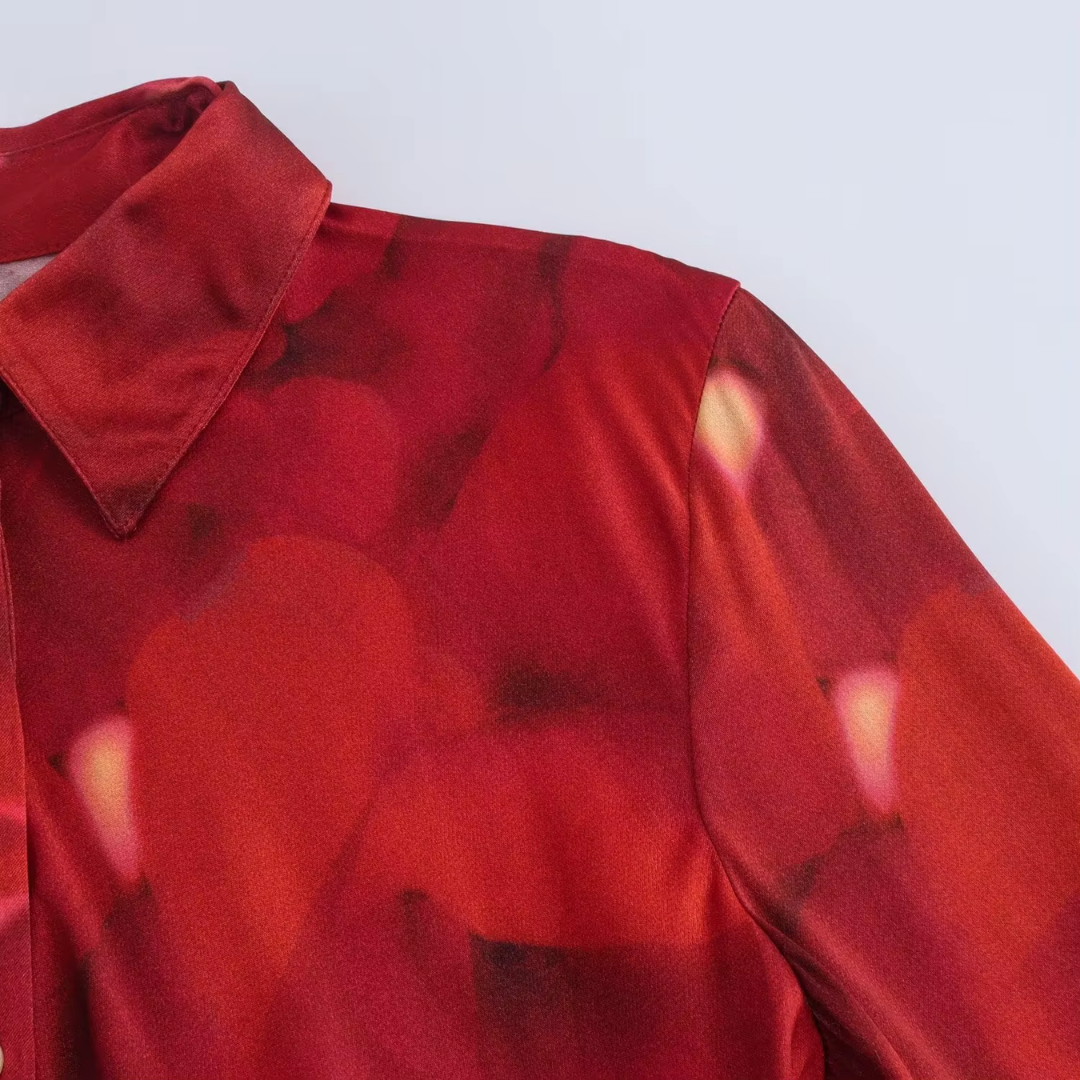 Chloé™ | Robe Élégante Avec Col