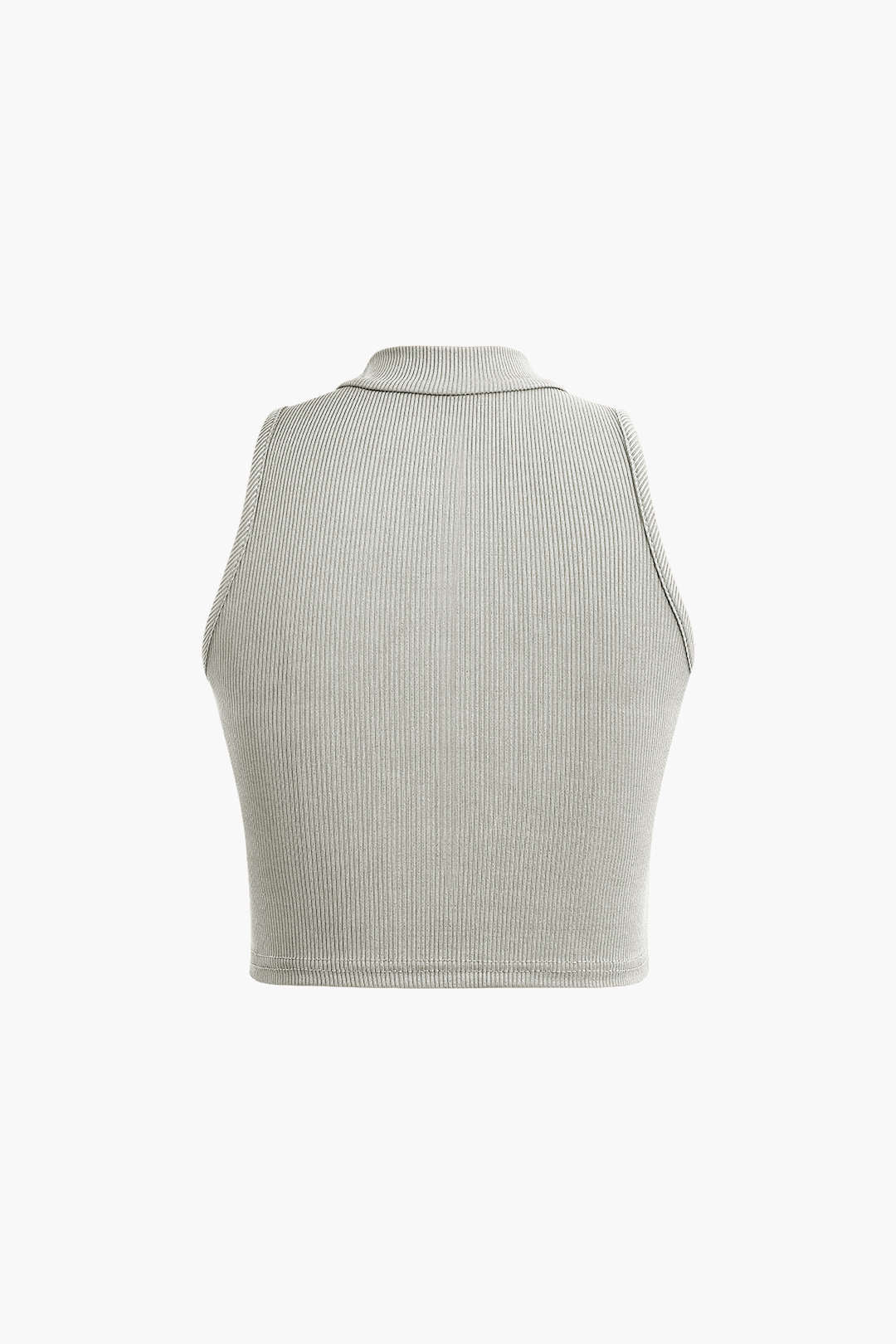 Chloé™ | Haut Cropped Col Montant