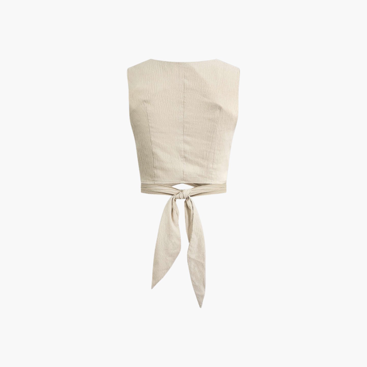 Chloé™ | Top Court Enveloppant Avec Nœud