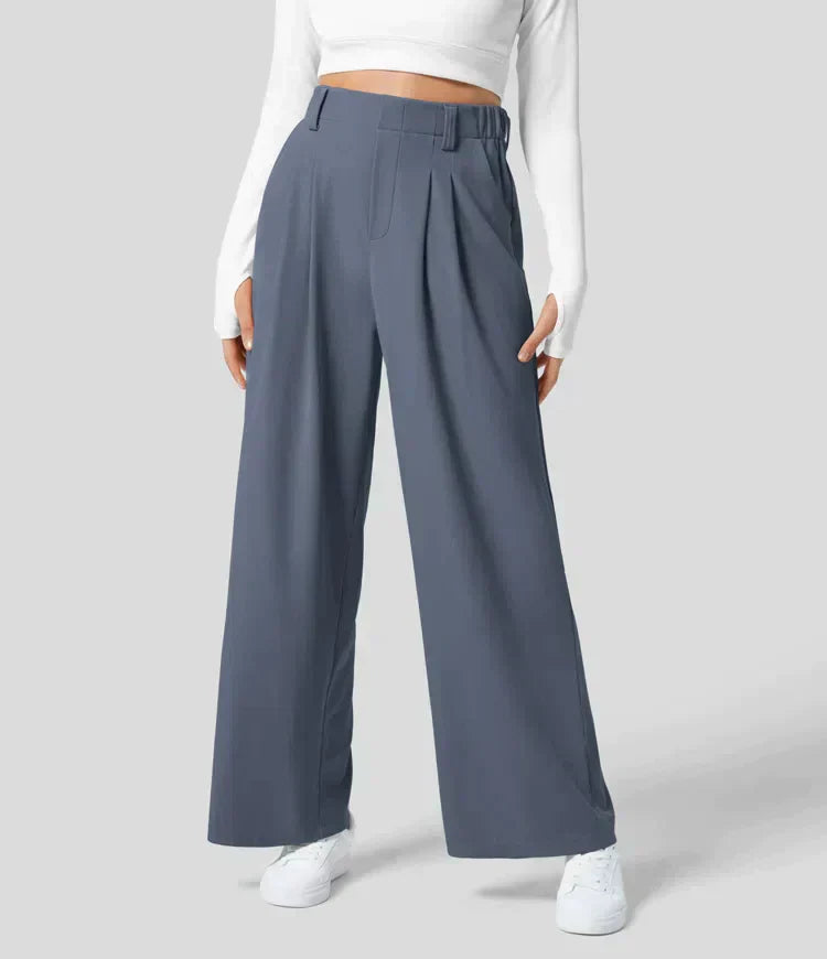 Chloé™ | Pantalon Large Plissé