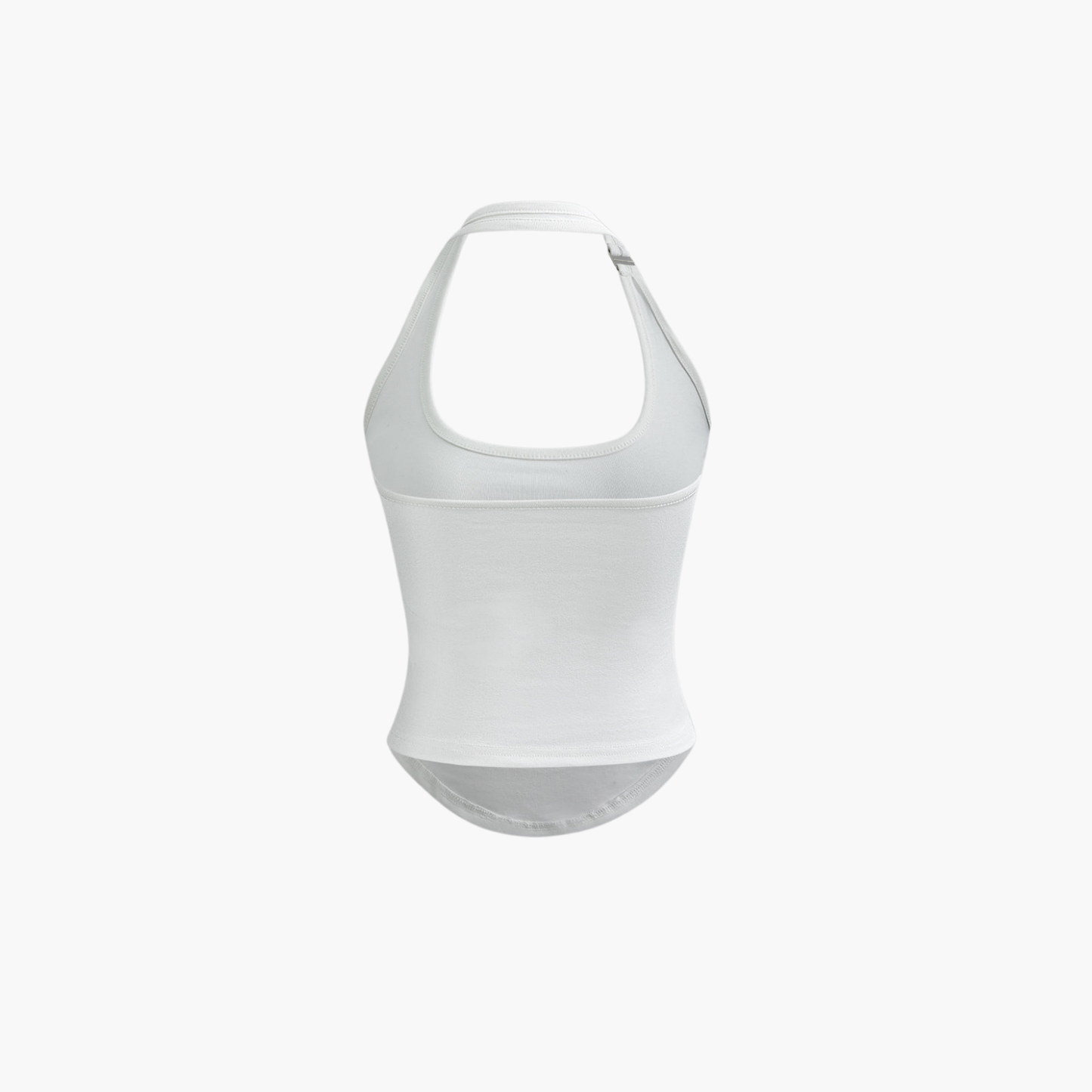 Chloé™ | Top Halter À Col Carré