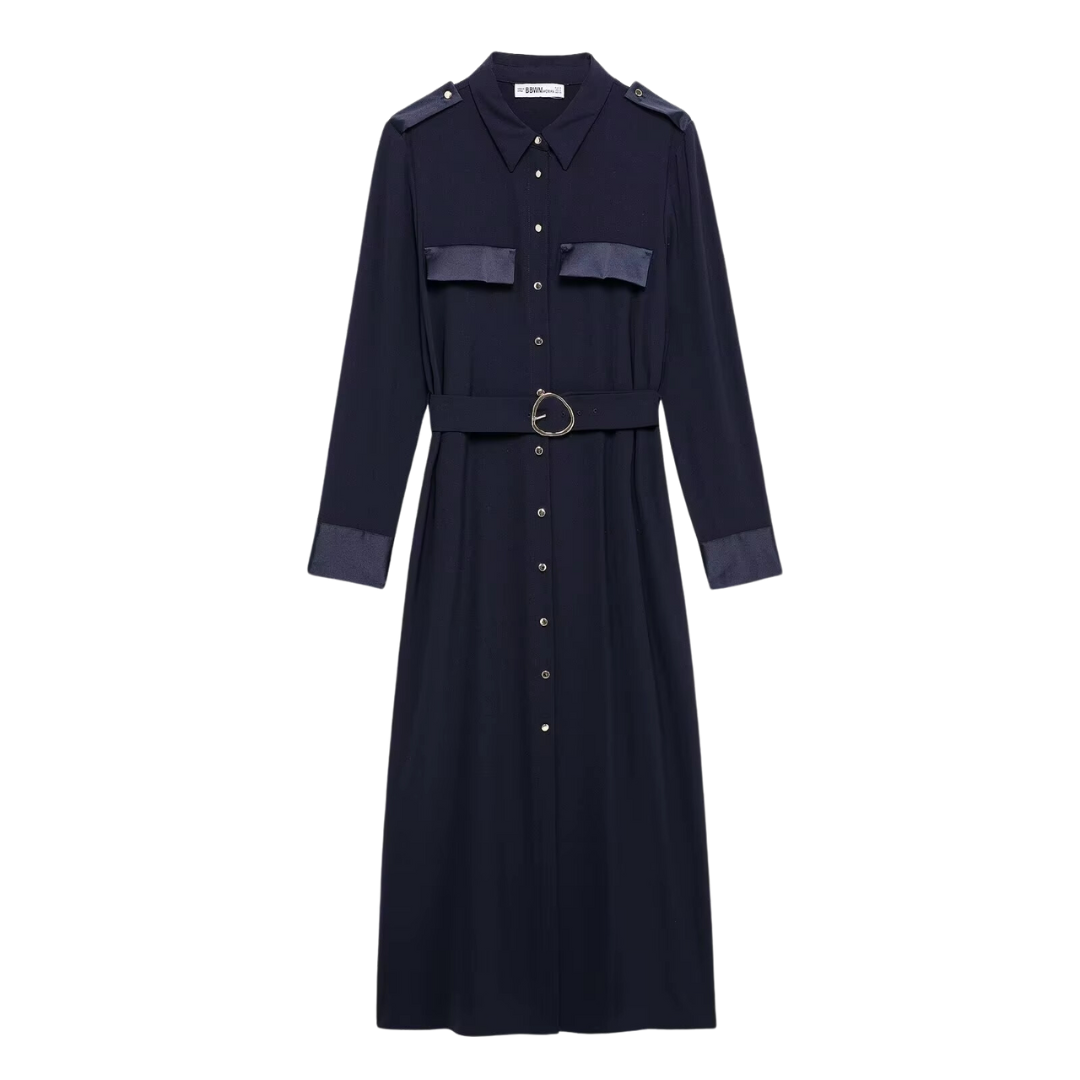 Chloé™ | Robe Longue Avec Boutons