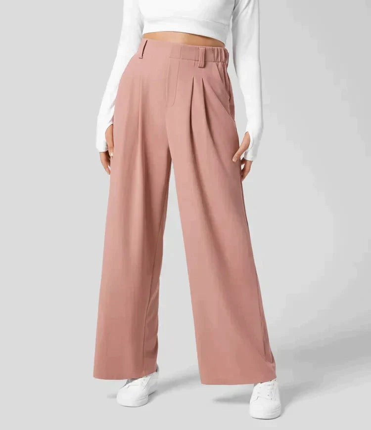 Chloé™ | Pantalon Large Plissé