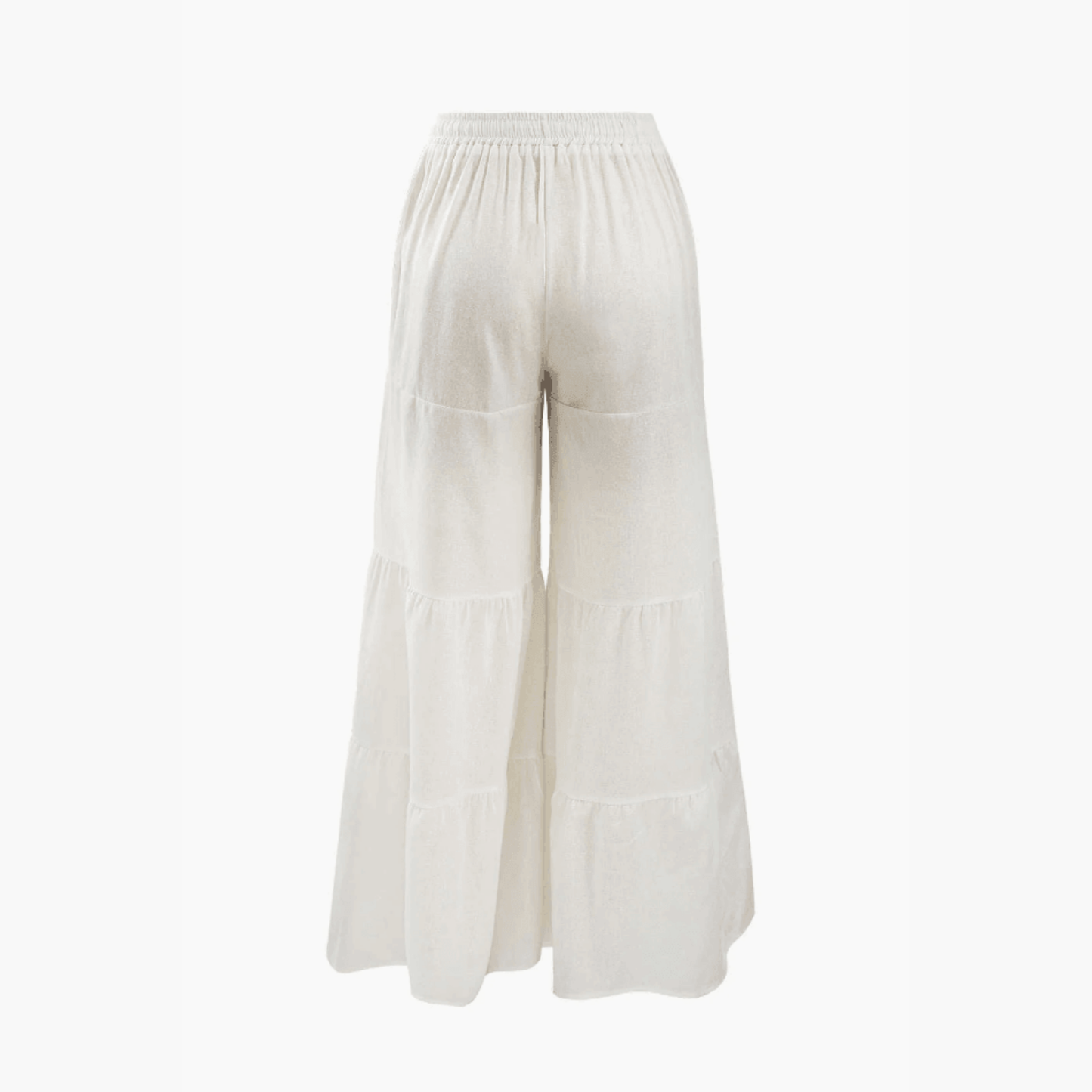 Chloé™ | Pantalon Large À Volants Superposés
