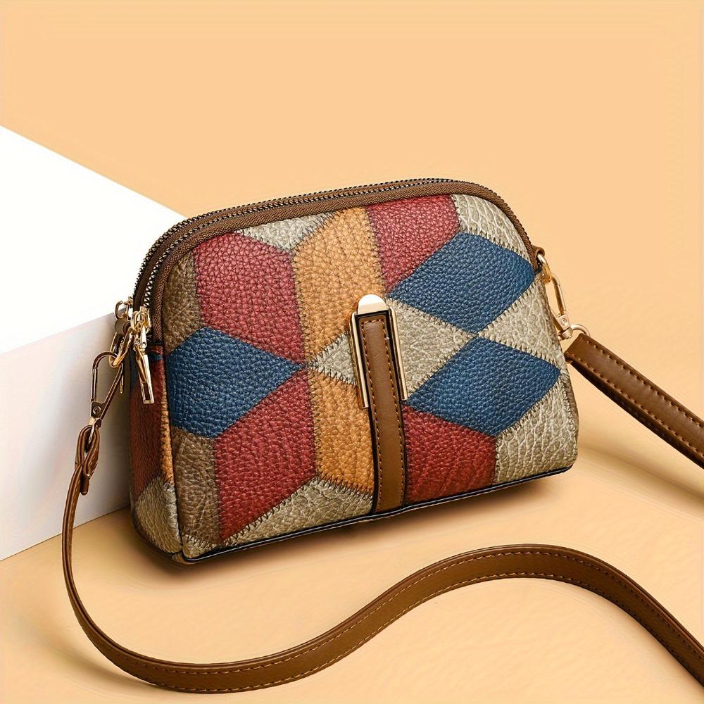YASMINE | Mini Sac Patchwork