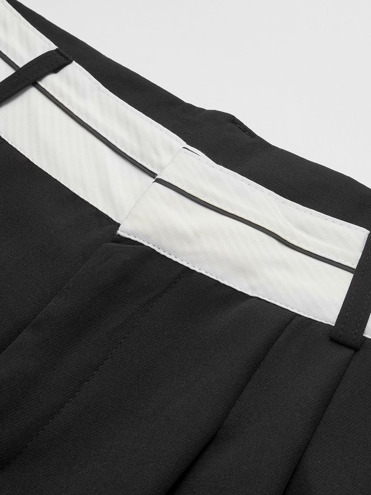 Chloé™ | Pantalon Large À Taille Contrastée