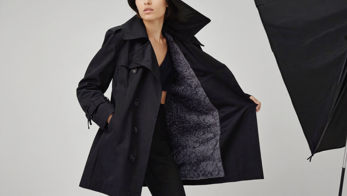 Chloé™ | Manteau Trench En Laine Nadine