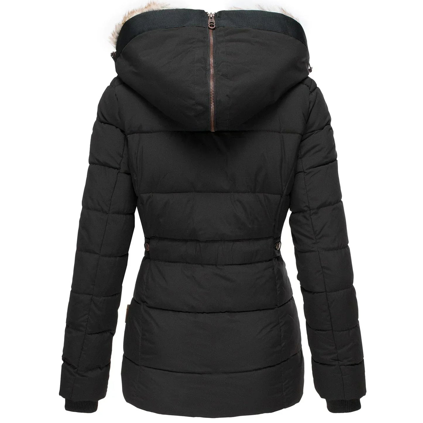 Chloé™ | Manteau D'Hiver Chaud Avec Doublure En Fourrure