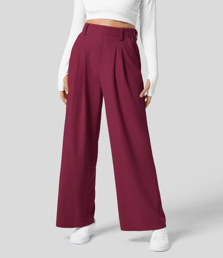 Chloé™ | Pantalon Large Plissé