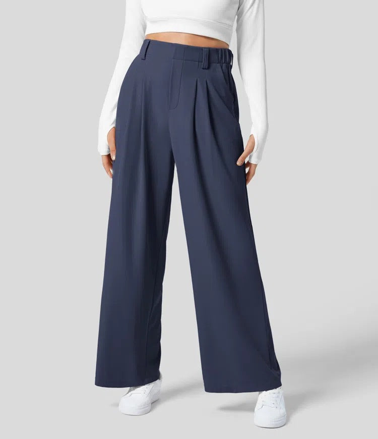 Chloé™ | Pantalon Large Plissé