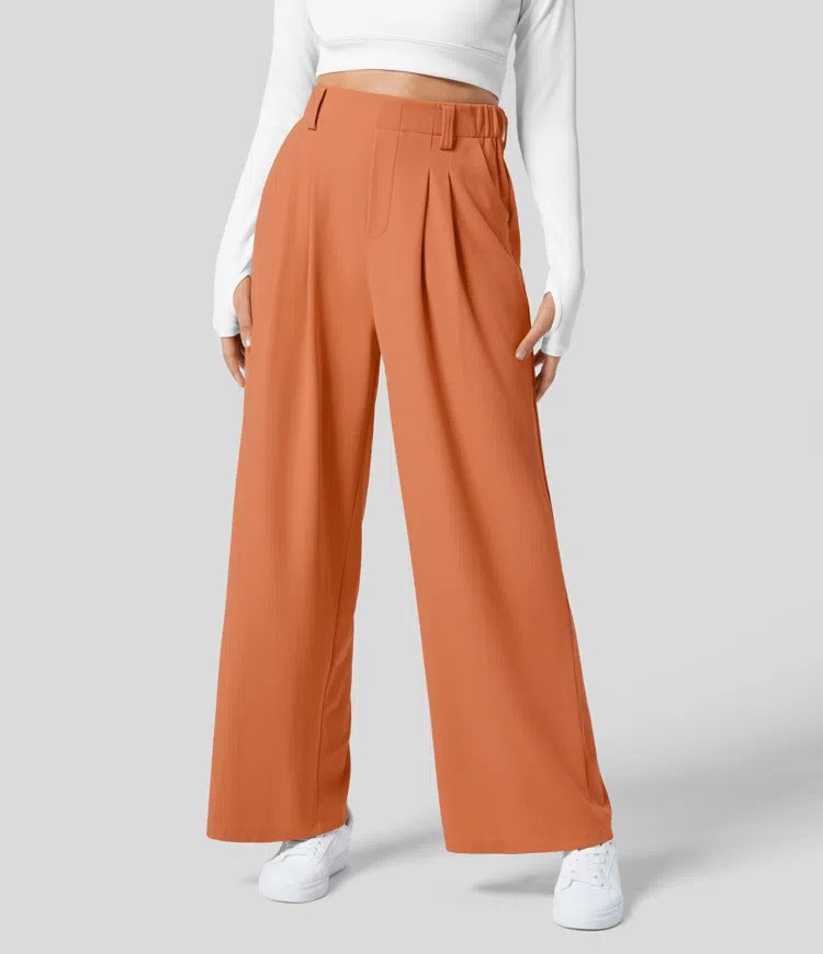 Chloé™ | Pantalon Large Plissé