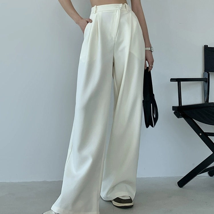 Chloé™ | Pantalon Taille Haute Détendu