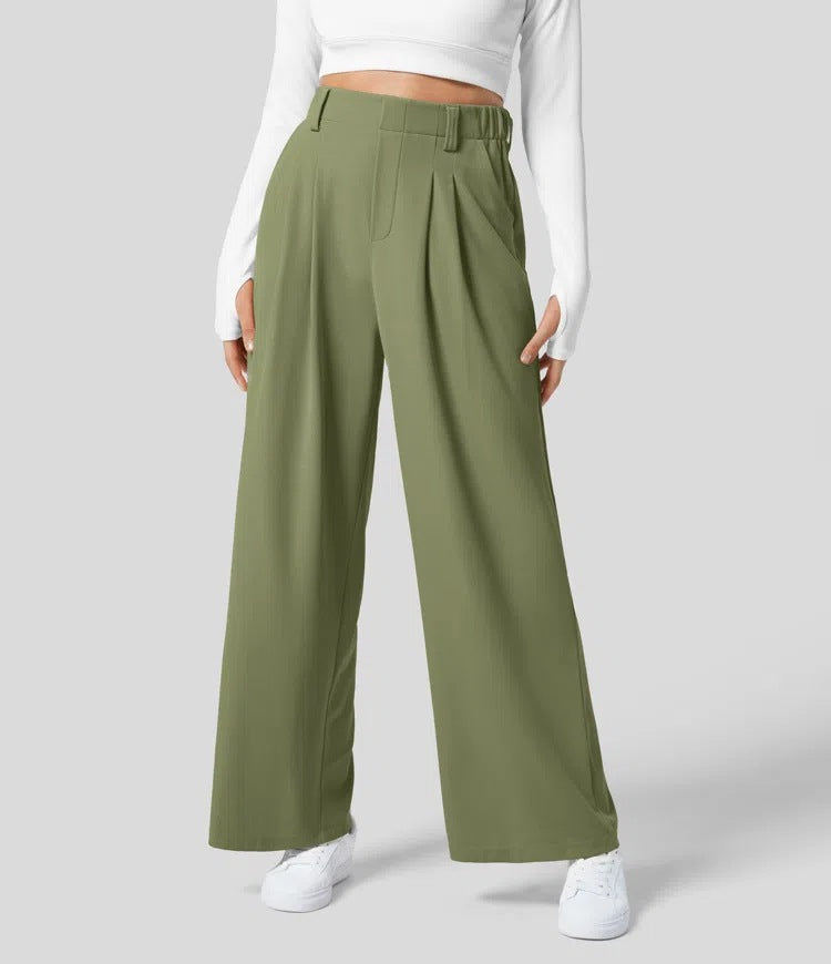 Chloé™ | Pantalon Large Plissé