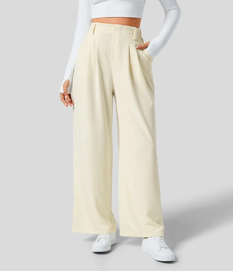 Chloé™ | Pantalon Large Plissé