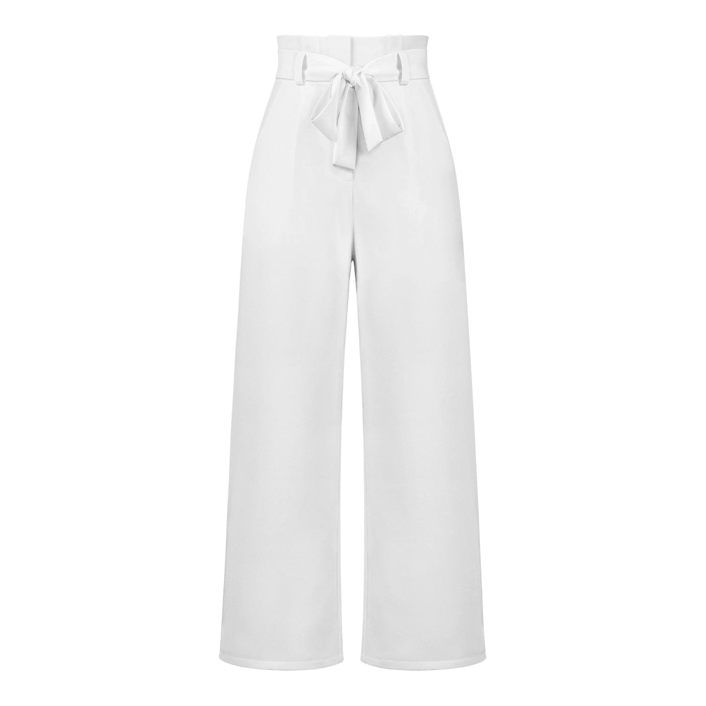 Chloé™ | Pantalons Taille Haute Paperbag