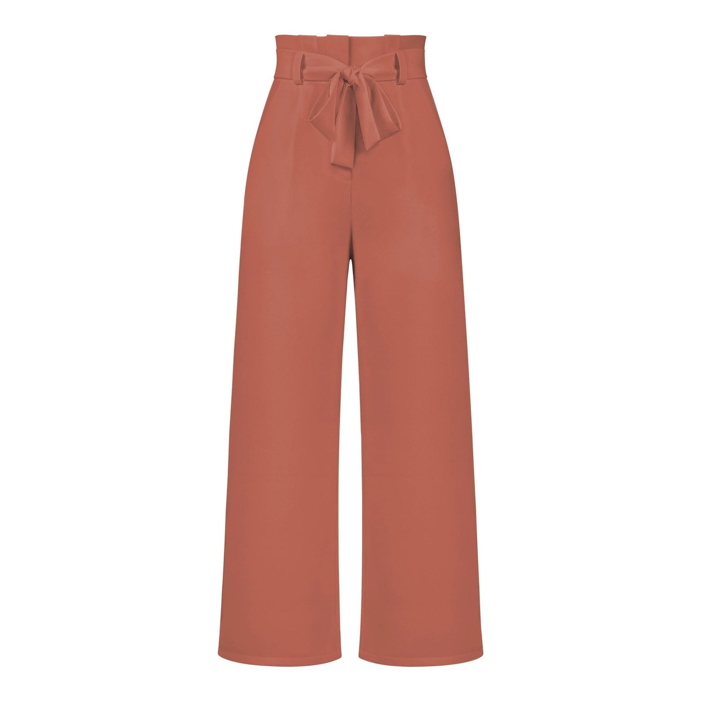 Chloé™ | Pantalons Taille Haute Paperbag