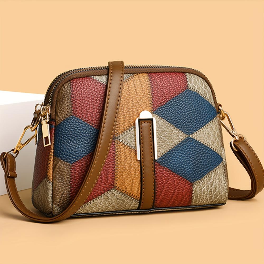 YASMINE | Mini Sac Patchwork