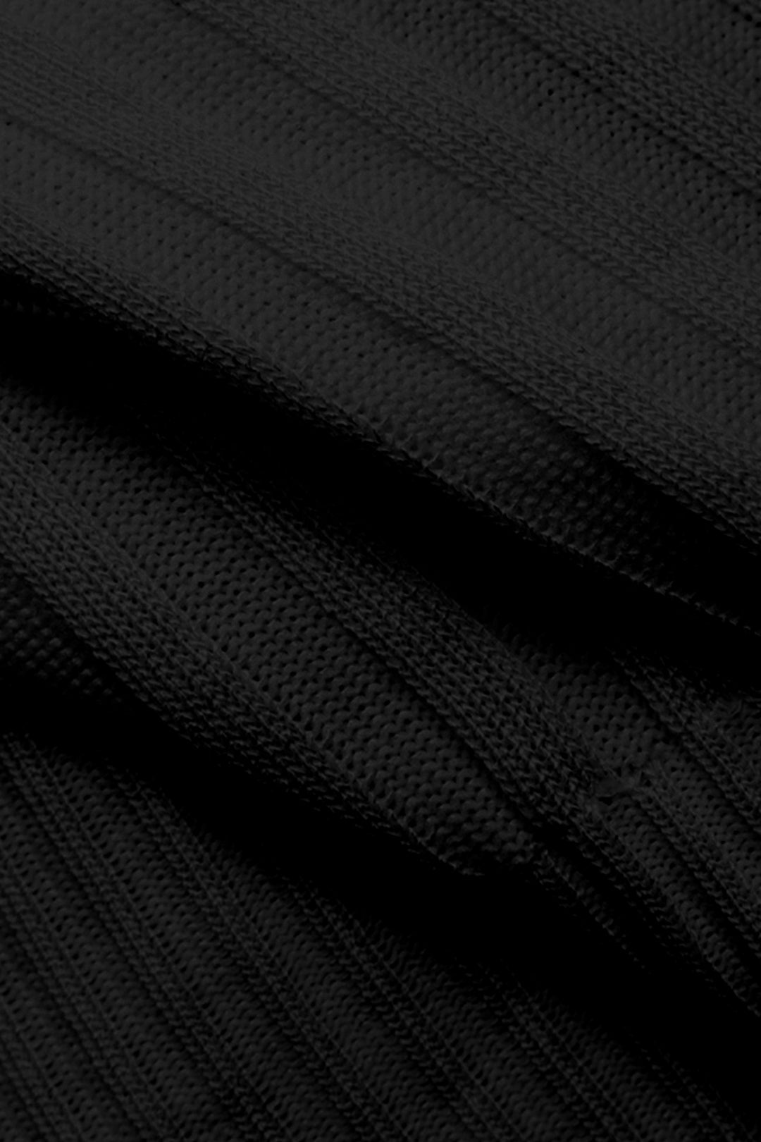 Chloé™ | Top Court À Encolure Croisée Côtelé