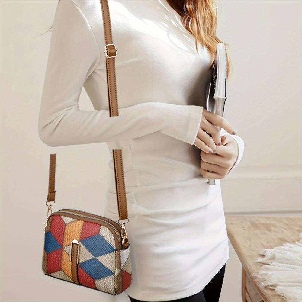 YASMINE | Mini Sac Patchwork