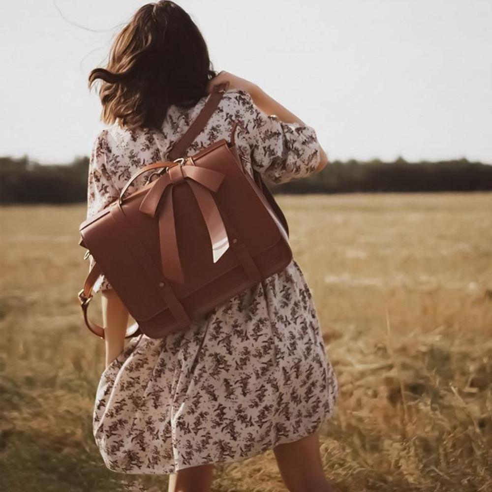 VÉRONIQUE | Sac vintage bleu doux