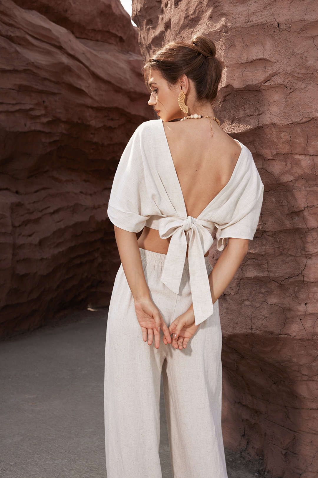 Chloé™ | Pantalons À Taille Élastique Décontractés