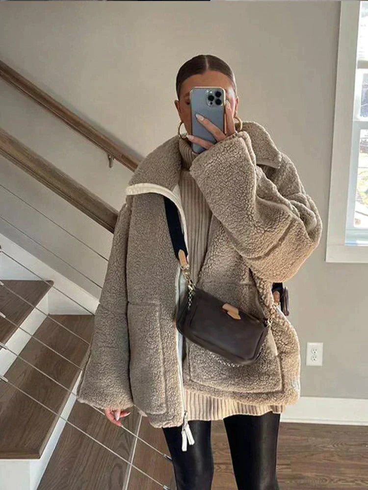Chloé™ | Veste Teddyfleece