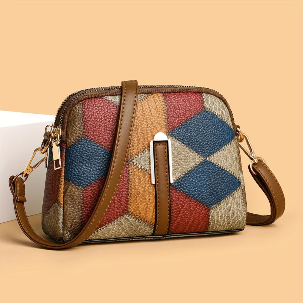 YASMINE | Mini Sac Patchwork