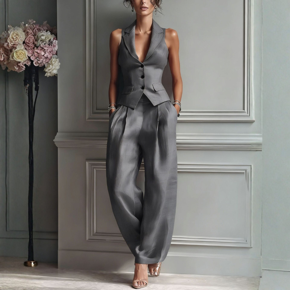 CHLOE | ENSEMBLE DEUX PIÈCES ÉLÉGANT POUR FEMMES