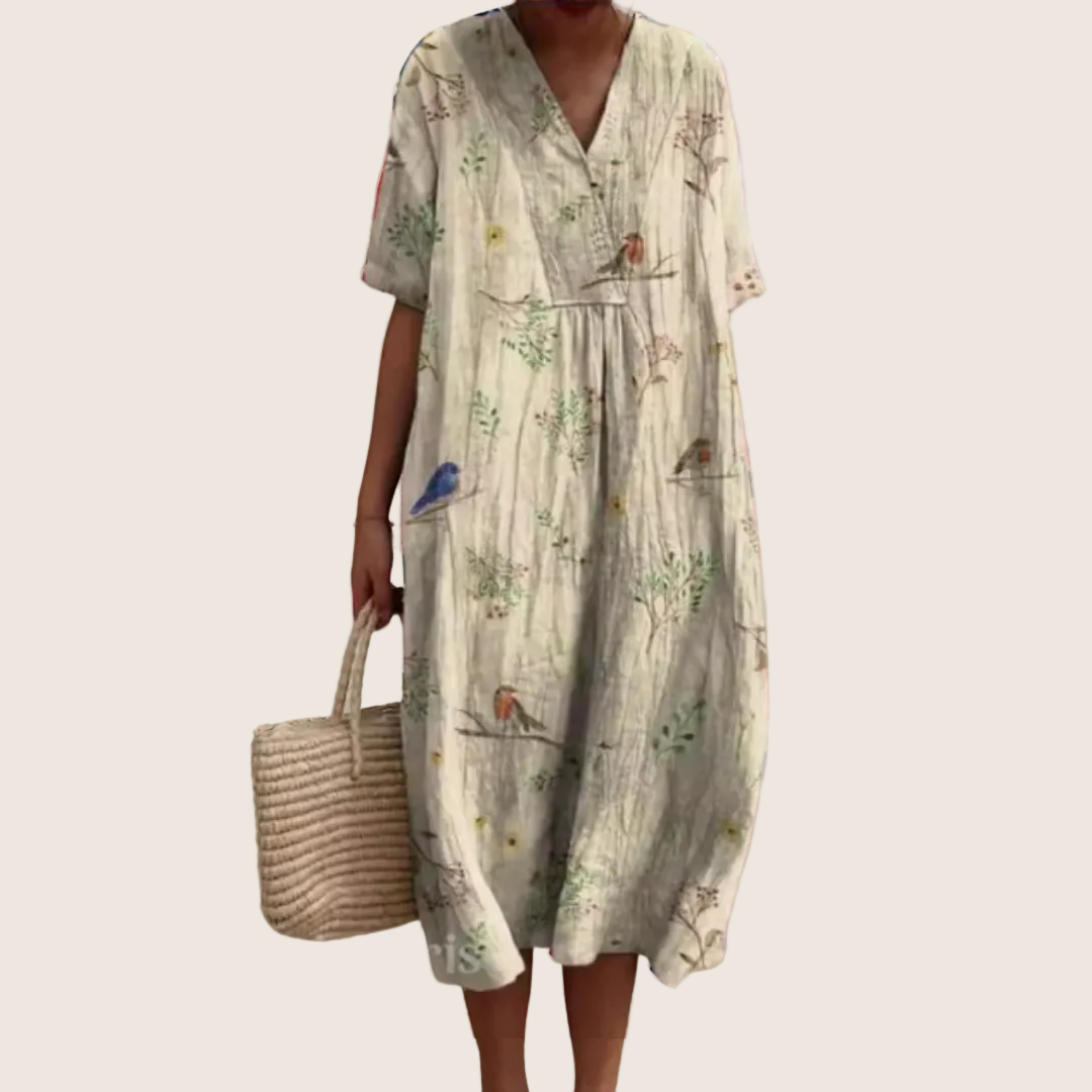 CHLOE | ROBE D’ÉTÉ FLORALE POUR FEMMES