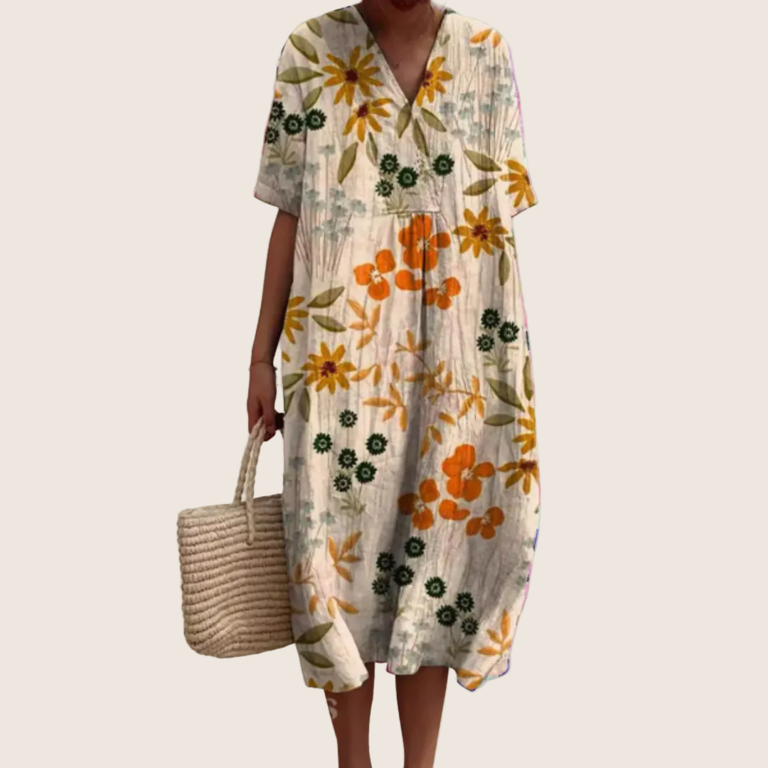 CHLOE | ROBE D’ÉTÉ FLORALE POUR FEMMES