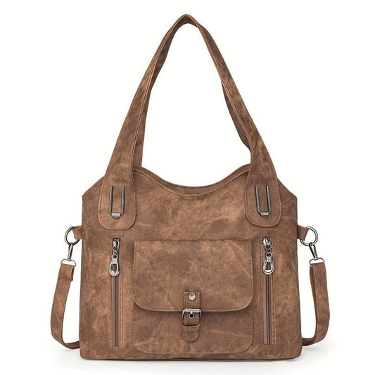 AGNÈS | Sac épaule vintage doux