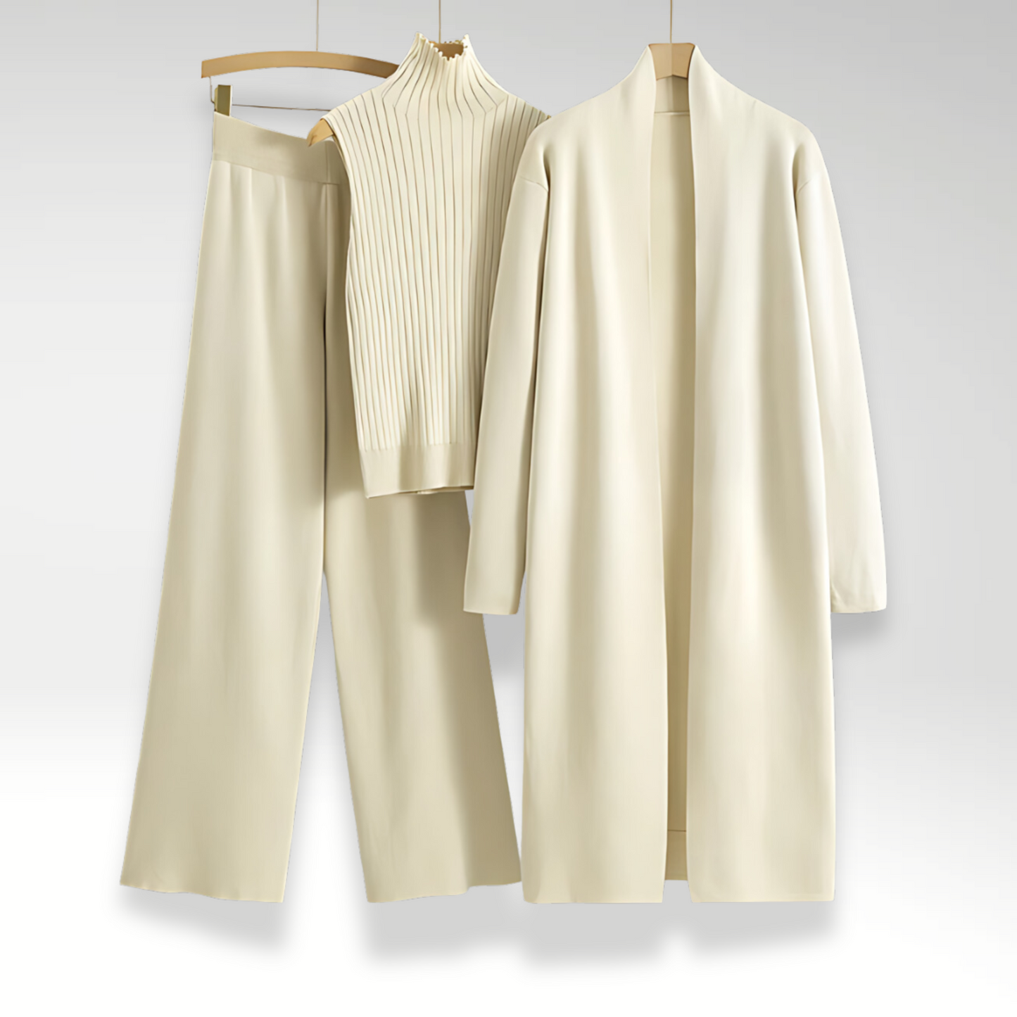 Chloé™ | Ensemble Trois Pièces En Maille Luxe