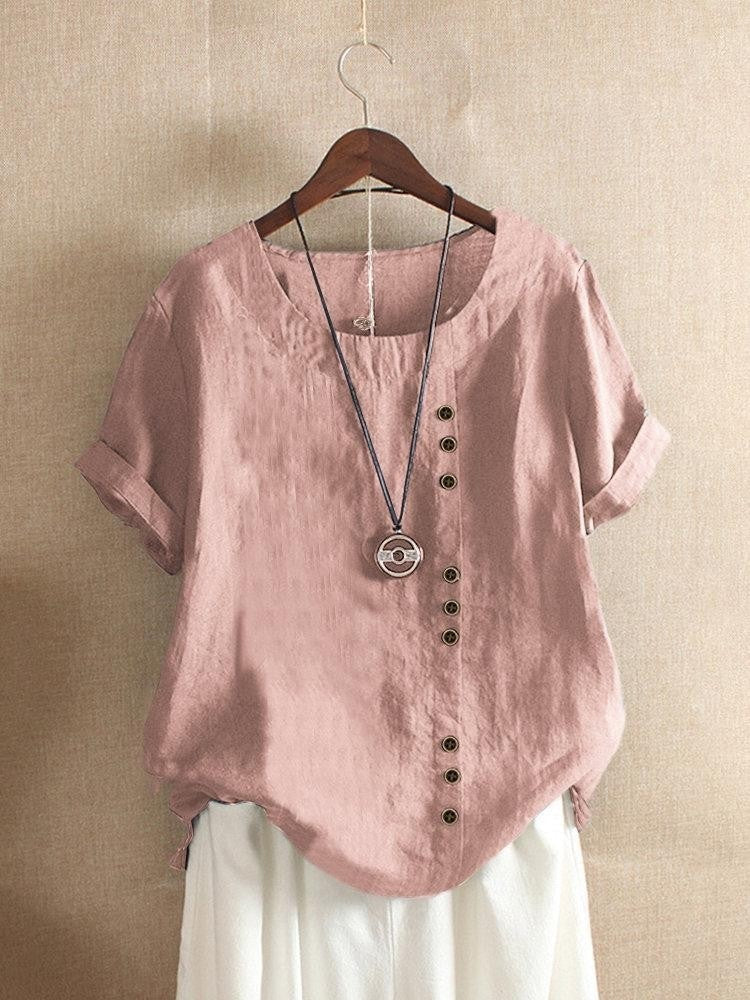 CHLOE | BLOUSE EN COTON À BOUTONS POUR FEMMES