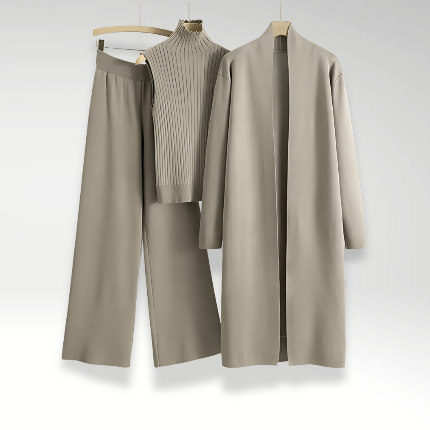 Chloé™ | Ensemble Trois Pièces En Maille Luxe
