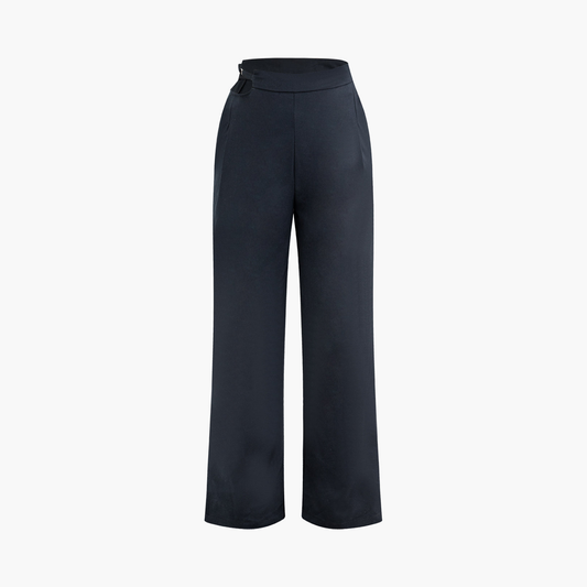 Chloé™ | Pantalon Large Avec Détail De Boucle