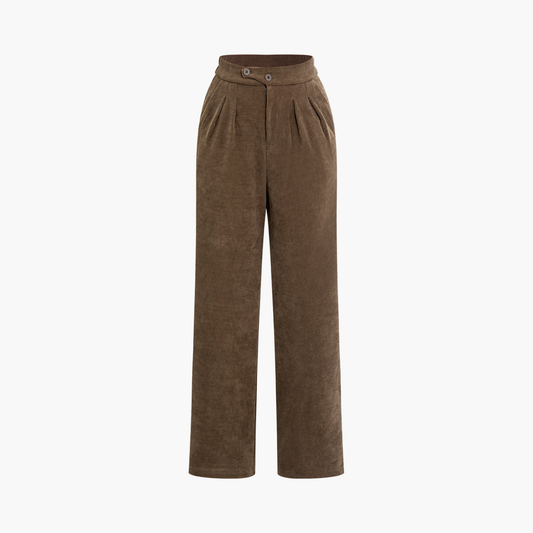 Chloé™ | Pantalon En Velours Côtelé Rétro