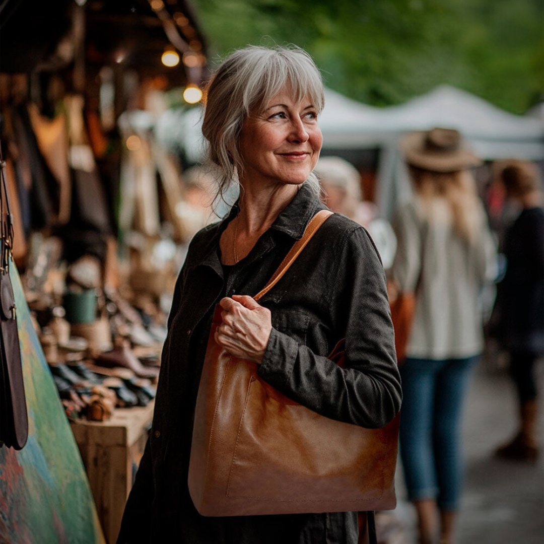 MARINE | Sac à Épaule Vintage