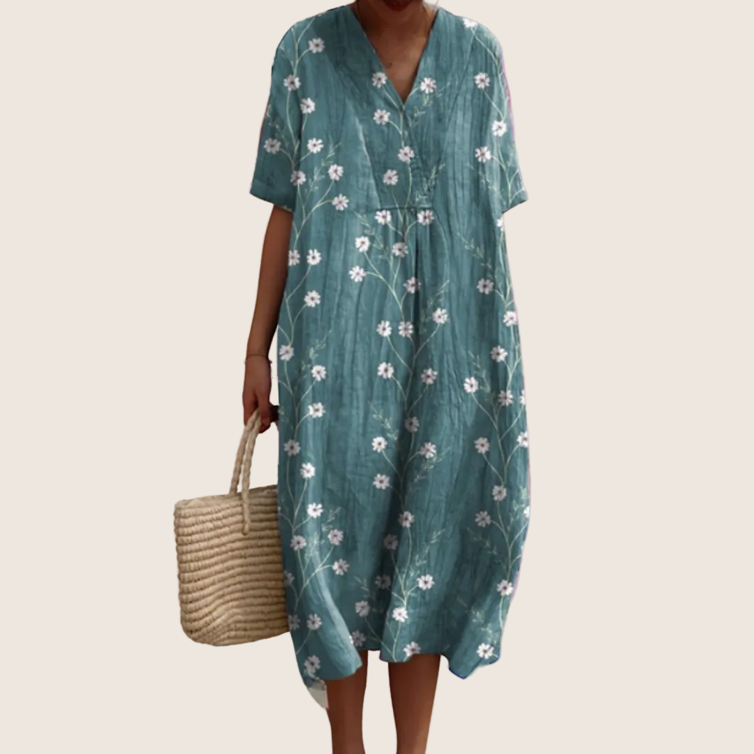 CHLOE | ROBE D’ÉTÉ FLORALE POUR FEMMES