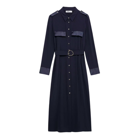 Chloé™ | Robe Longue Avec Boutons