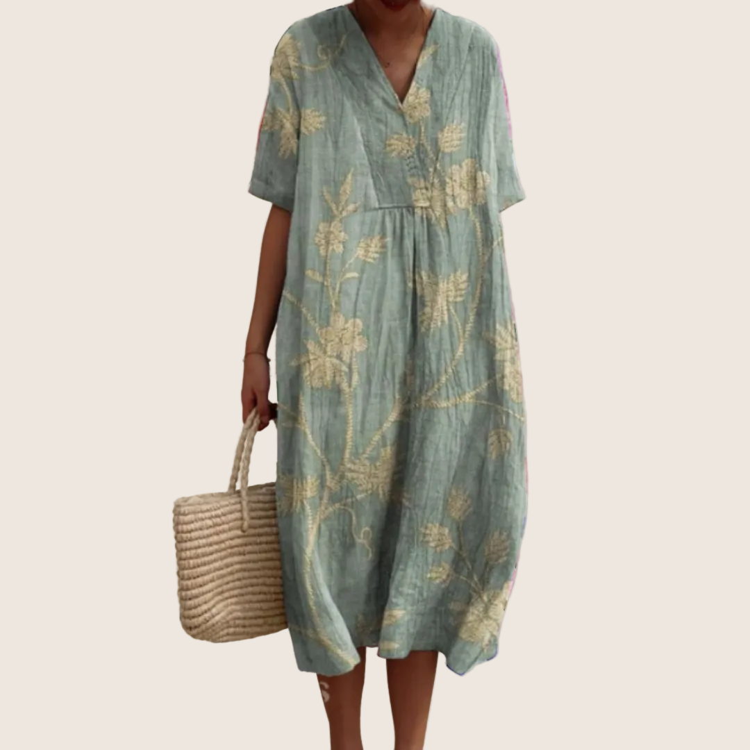 CHLOE | ROBE D’ÉTÉ FLORALE POUR FEMMES