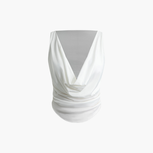 Chloé™ | Haut V-Drapé