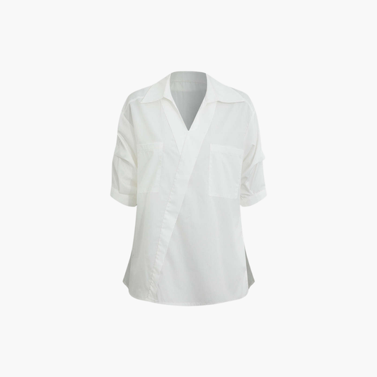 Chloé™ | Blouse Décontractée Croisée